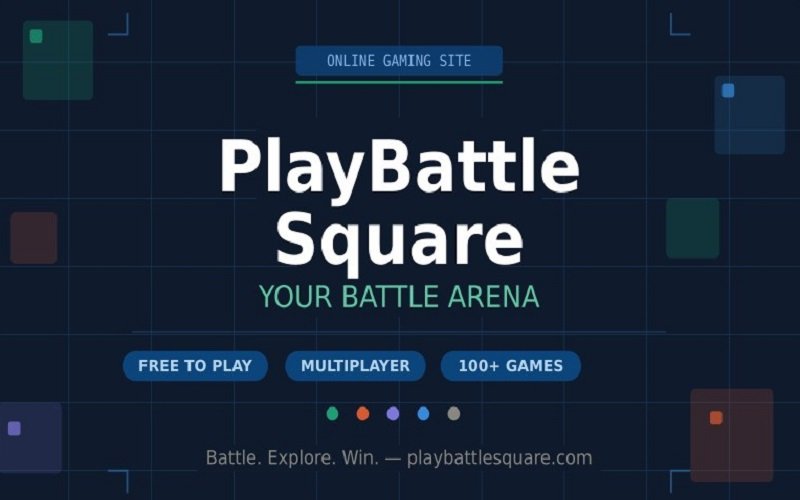 Playing Game Site PlayBattleSquare